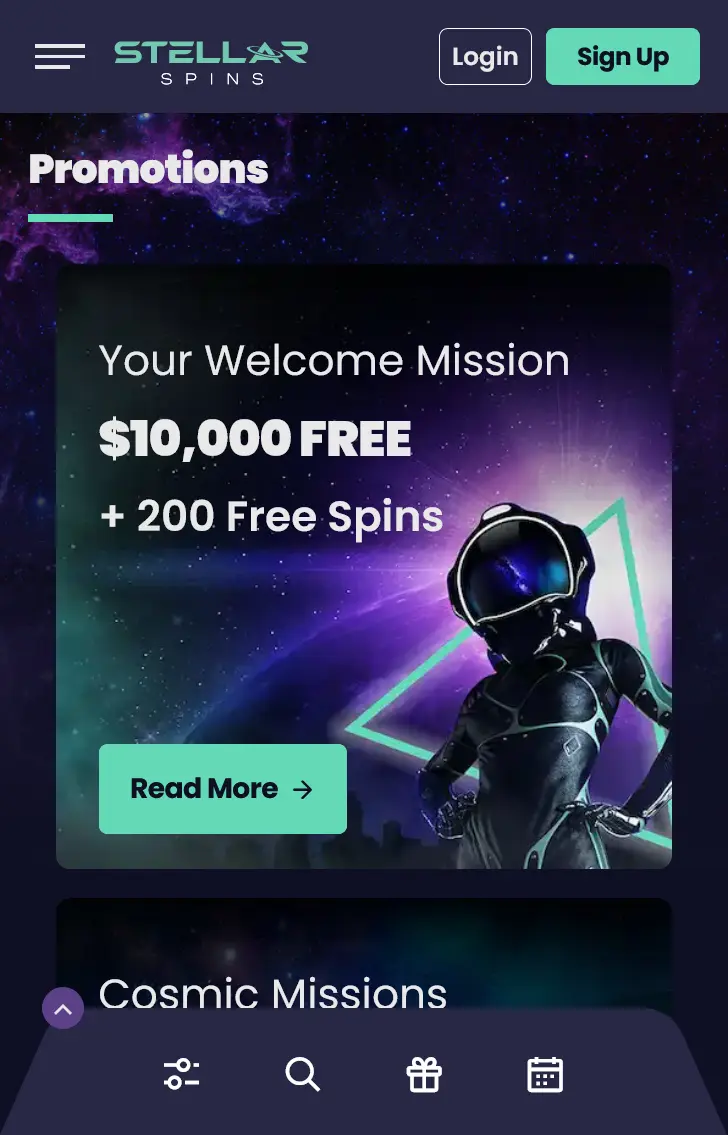 stellar spins casino promotions